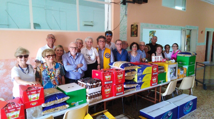 Service di solidariet&agrave; del Lions Club Agrigento Host