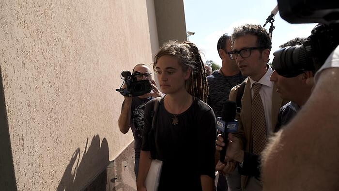 Sea Watch, Carola Rackete interrogata in procura ad Agrigento
