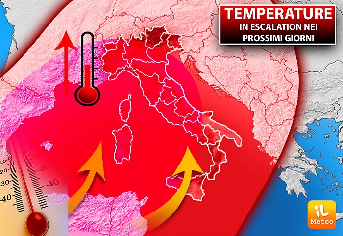 Meteo, torna il caldo torrido e la Sicilia non sar&agrave; risparmiata
