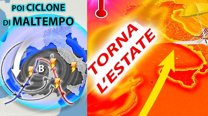 Meteo, in Sicilia in una settimana dall'ombrello all'ombrellone