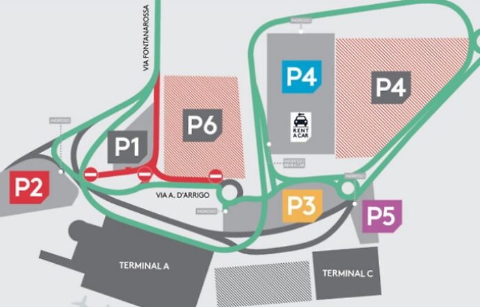 Aeroporto di Catania, modifiche alla viabilit&agrave; per completare parcheggio P6