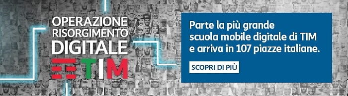 Tim, Operazione Risorgimento Digitale: da Marsala al via iscrizioni