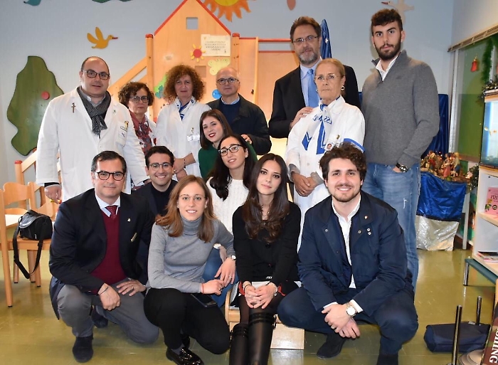 &ldquo;RotaChristmas&rdquo; al reparto pediatria dell'ospedale San Giovanni di Dio di Agrigento