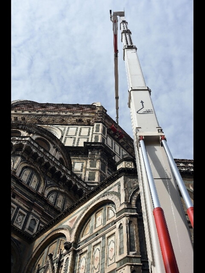 Al via monitoraggio marmi Duomo Firenze
