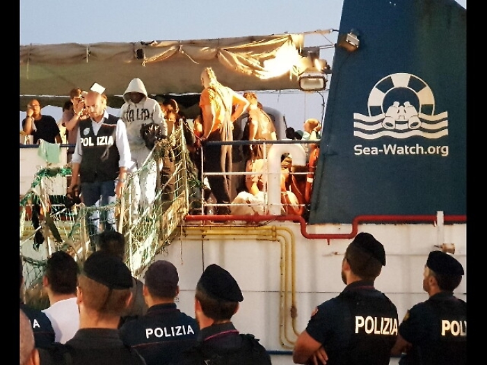 Sea Watch a Lampedusa,arrestata capitana