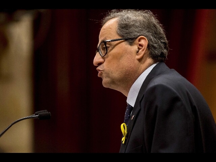 Torra,'Puigdemont presidente legittimo'
