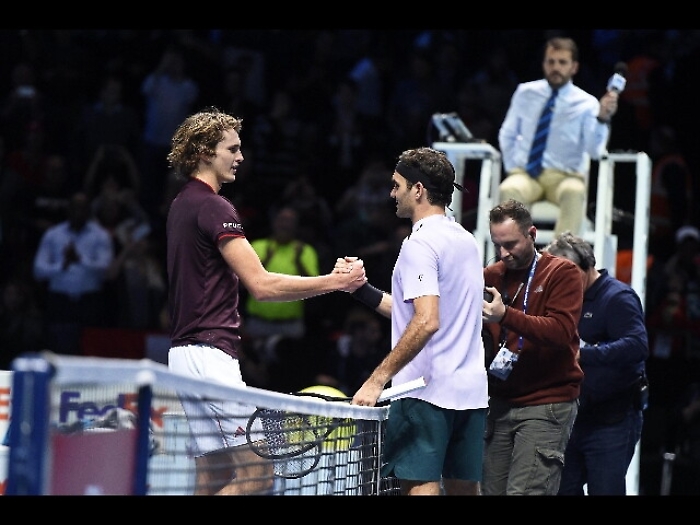 Atp Finals: Federer batte Zverev