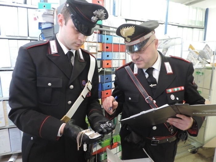 Sequestro gioie Morellato 400 mila euro