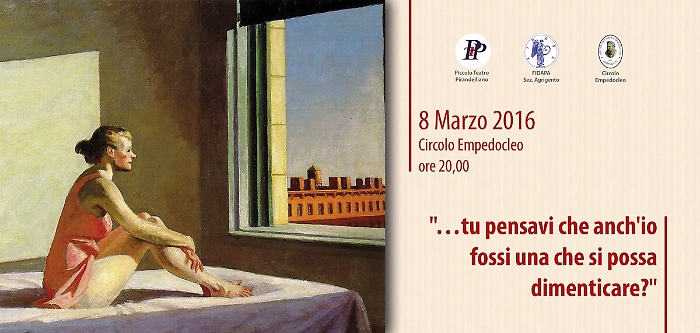 La giornata della Donna secondo  Fidapa e Piccolo teatro Pirandelliano