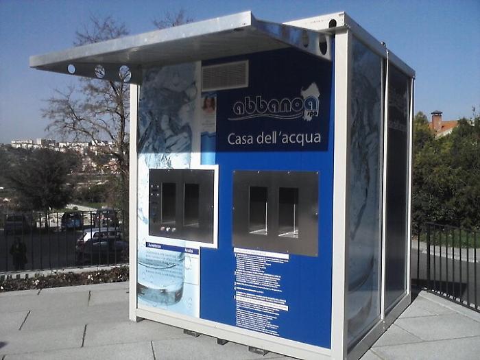 Arrivano in provincia le case dell'acqua