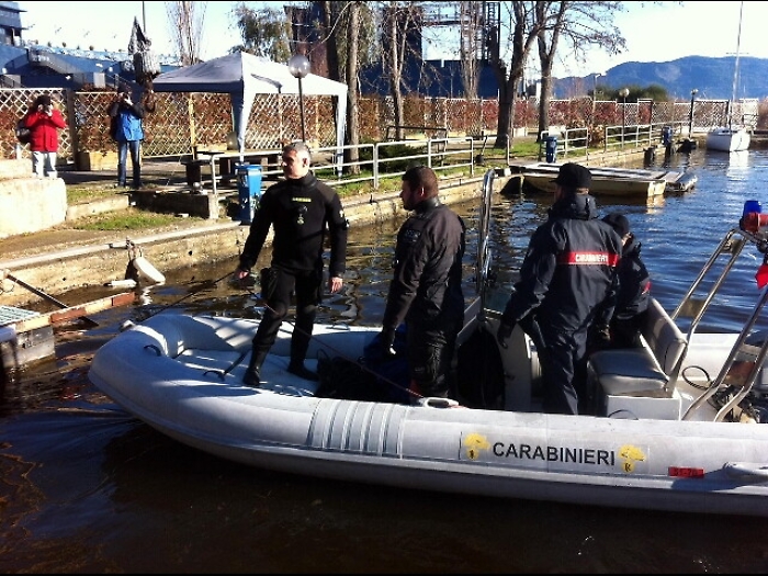 Al via recupero scheletro in lago d'Iseo