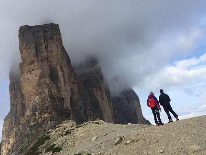 Da tre giorni su Tre Cime Lavaredo