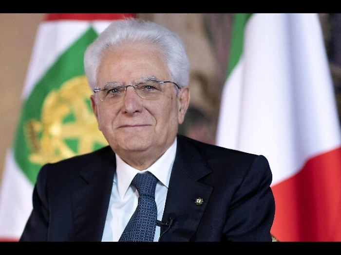 Mattarella fa gli auguri a Sassoli