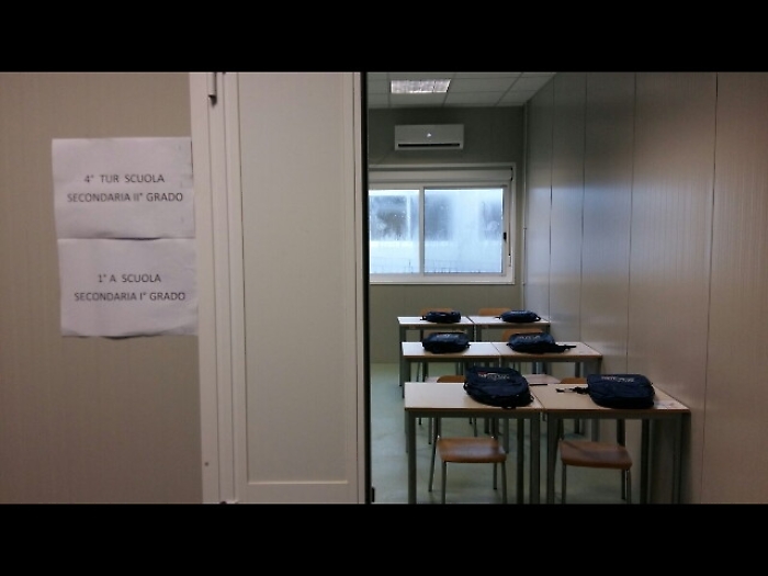 A Norcia gli studenti di nuovo a scuola