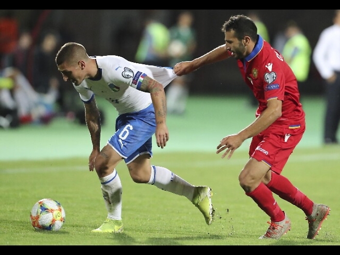 Nazionale, Verratti squalificato