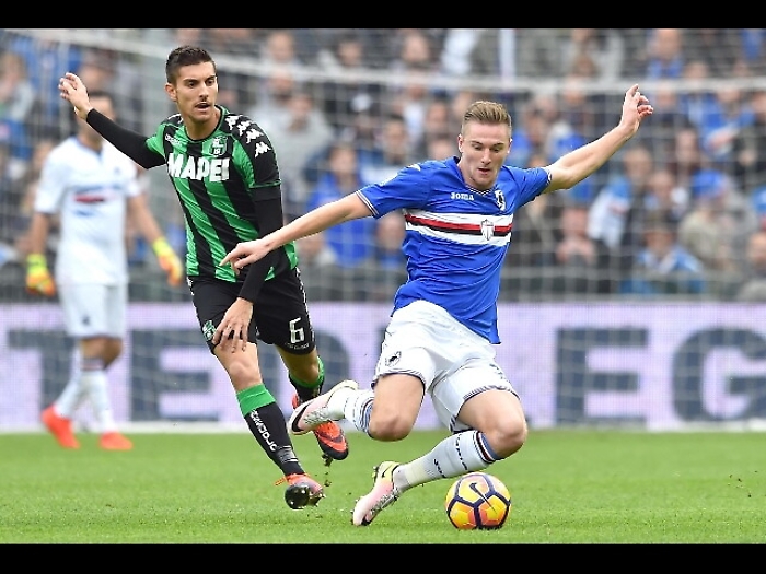 Serie A: Sampdoria-Sassuolo 3-2