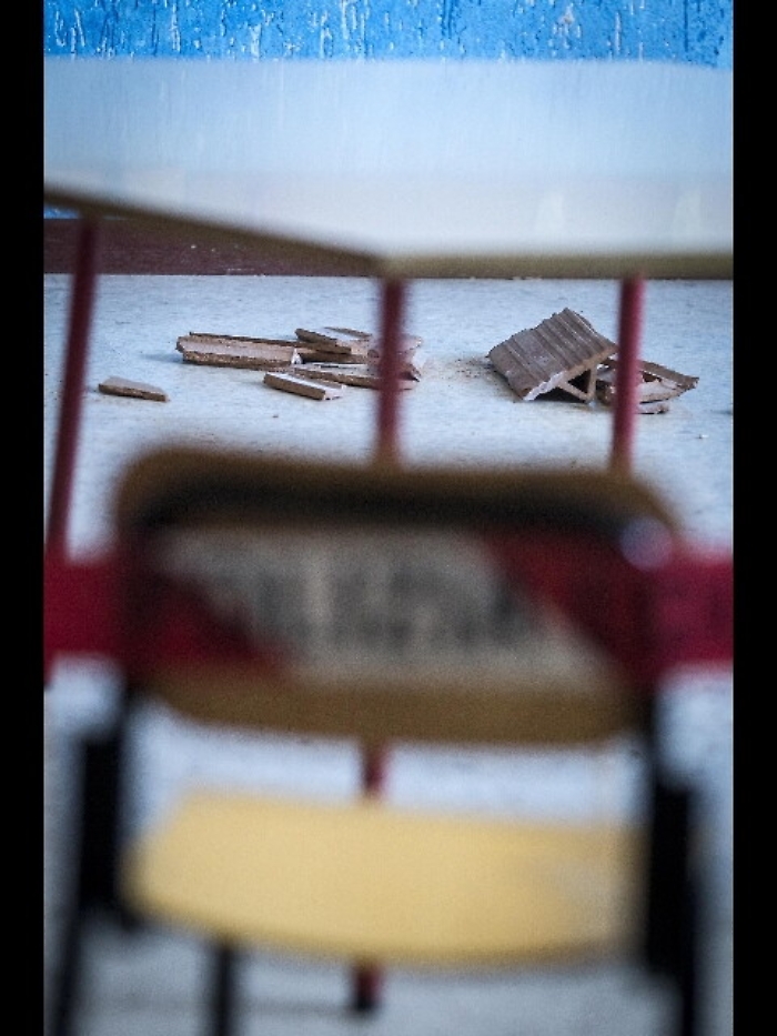 Crolla soffitto in asilo durante lezione