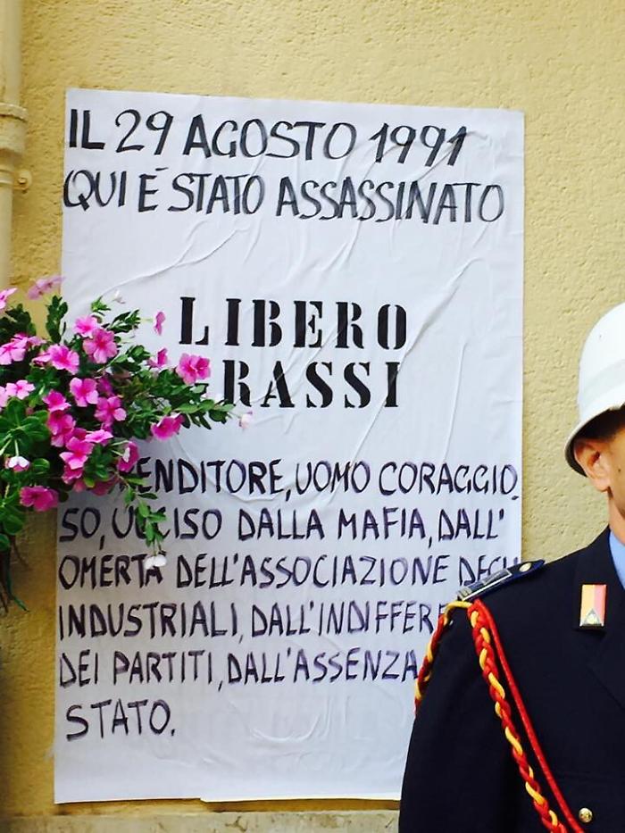 Palermo, 25 anni fa l'omicidio di Libero GrassiGrasso: "La prima volta senza la signora Pina"