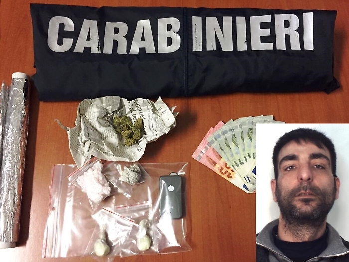 Catania, si preparava a spacciare "erba" e coca: arrestato a San Cristoforo