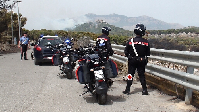 Monreale, anziano nei guai per avere provocato un incendio che ha distrutto 16,5 ettari di bosco