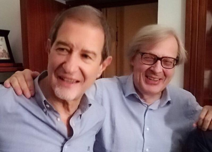 Sgarbi, l'attacco a Di Matteo e il gelo di Musumeci: &laquo;Ma Nello non mi caccer&agrave;&raquo; 