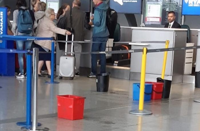 Benvenuti nell'aeroporto di Catania e via al tour tra i secchi per l'acqua