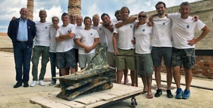 Eccezionale scoperta nel mare delle Egadi: trovato rostro romano