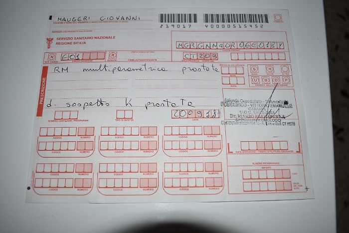 &laquo;Risonanza per sospetto tumore?Potr&agrave; essere fatta tra un anno...&raquo;