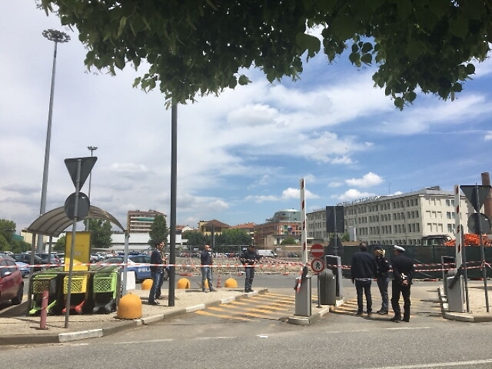 Bomba II guerra riaffiora a Torino
