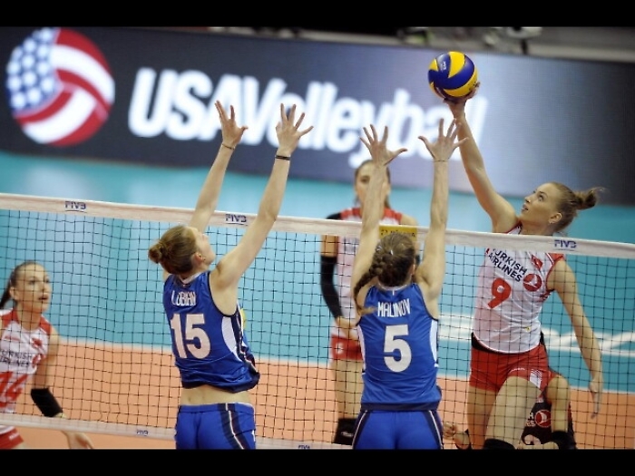 Pallavolo femminile, Italia-Turchia 0-3