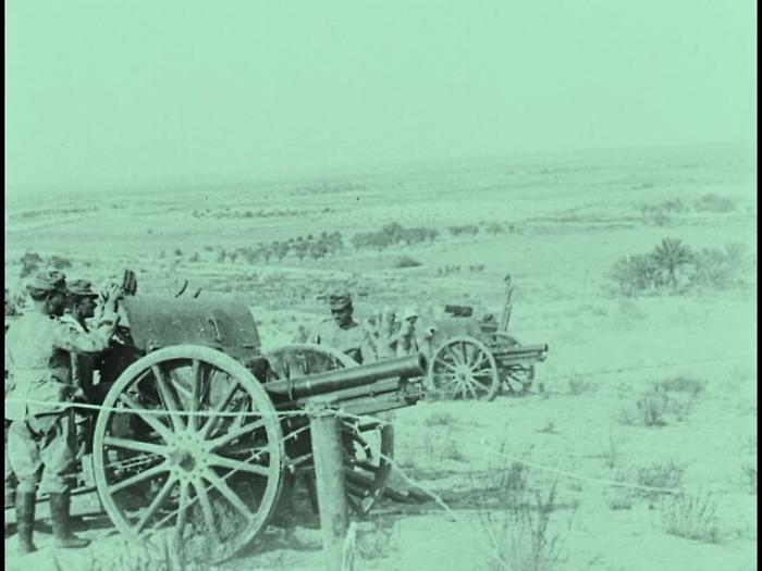 Ritrovati frammenti film su guerra Libia