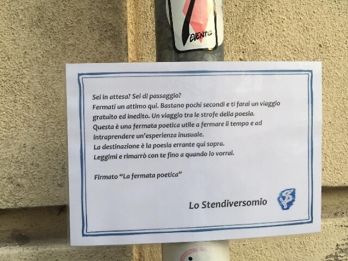 Dopo street art, a Genova street poetry