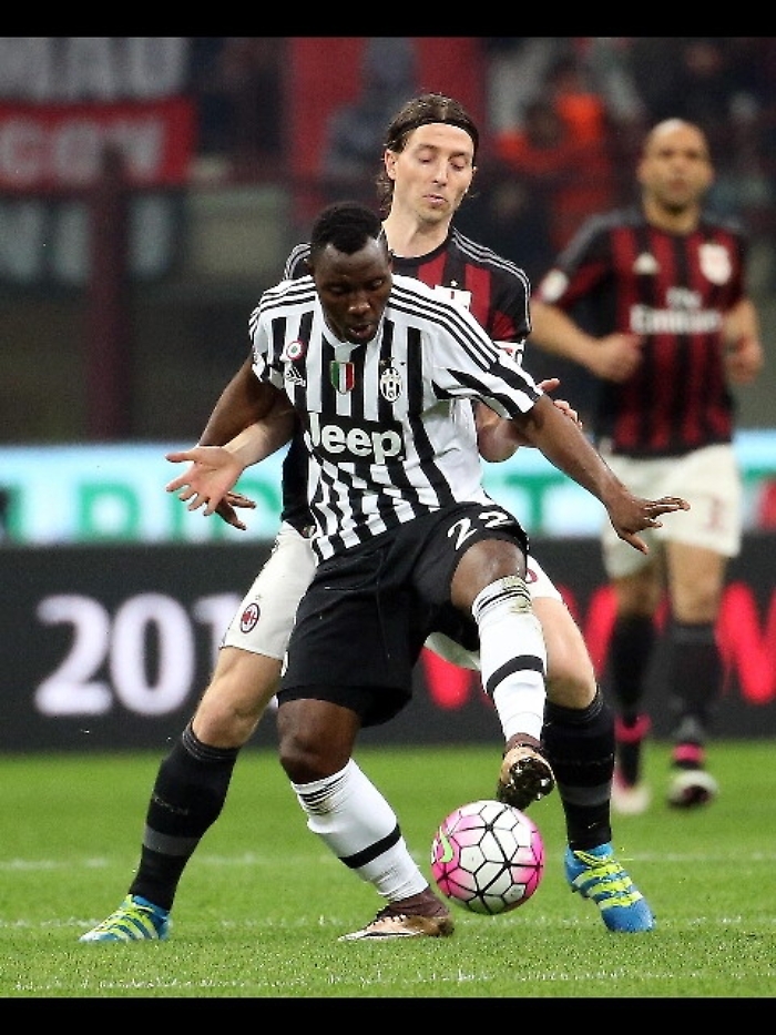 Juve:Asamoah,vogliamo scudetto-Champions