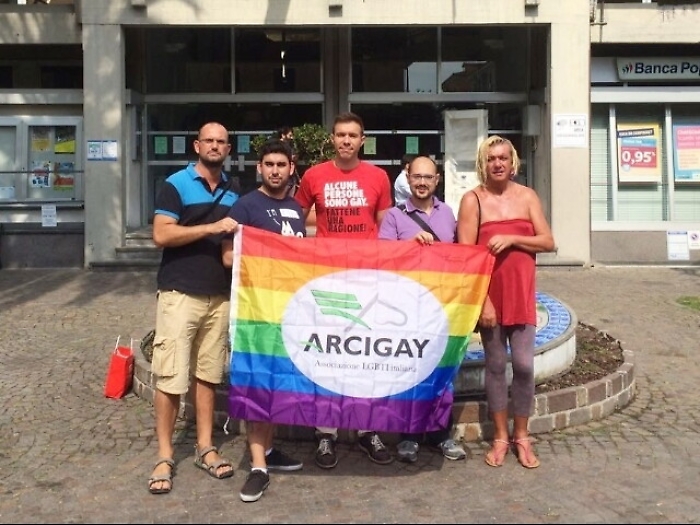 Unioni civili: protesta Arcigay a Diano