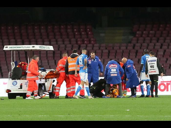 Napoli: Ancelotti va a trovare Ospina