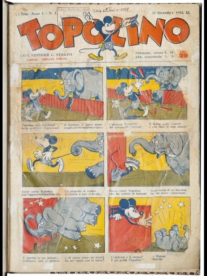 Sul Garda mostra per 90 anni di Topolino