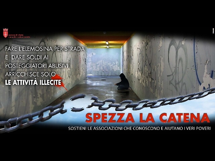 Trieste, campagna contro accattonaggio
