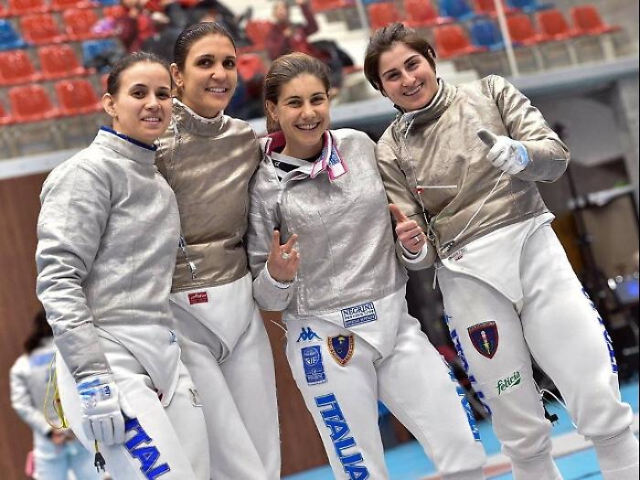 Scherma: Cdm sciabola, azzurre terze