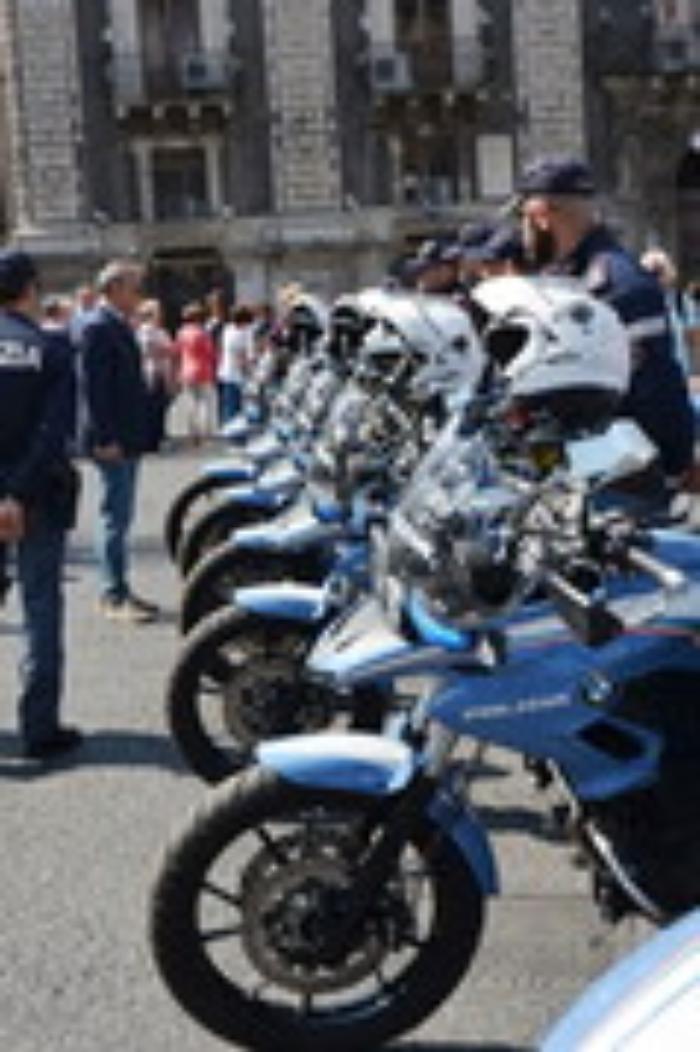 Cinque nuove moto per Squadra Volanti Polizia