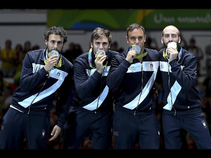 Rio: argento spada,complimenti Gabrielli