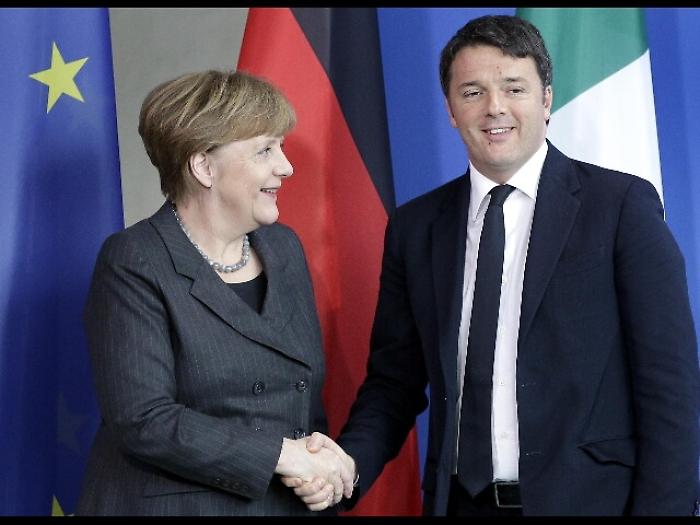 Domani vertice Renzi-Merkel a Maranello