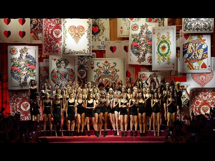 La regina di cuori di Dolce e Gabbana