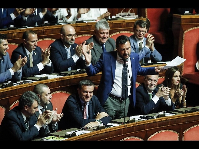 Salvini, ok taglio eletti poi al voto