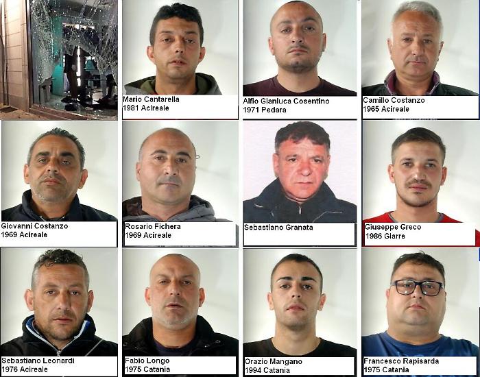 Era specializzata in furti con spaccata: sgominata una banda nel Catanese