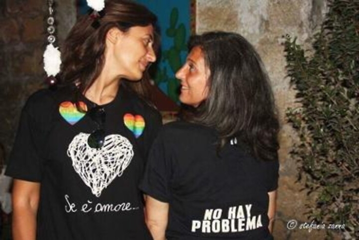 Serenella ed Elisabetta coronano un sogno d'amore