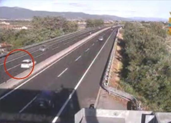 Anziano contromano su A19 in direzione Catania, patente ritirata