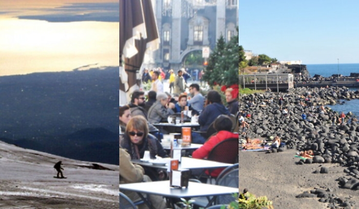 Santo Stefano tra scii , tuffi al mare e passeggiate in citt&agrave;