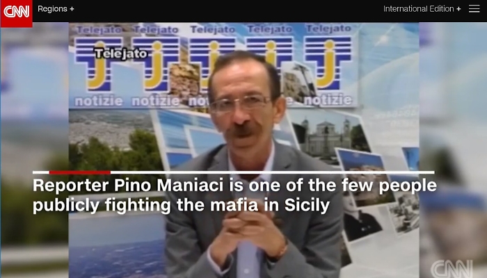 Storia di Pino Maniaci su Cnn: &laquo;Ha perseguitato la mafia, ora &egrave; lui il bersaglio&raquo;