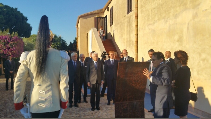 Sergio Mattarella ad Agrigento per i 150 anni dalla nascita di Pirandello