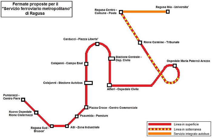 Ragusa, a giorni si firma la convenzione per la metro di superficie